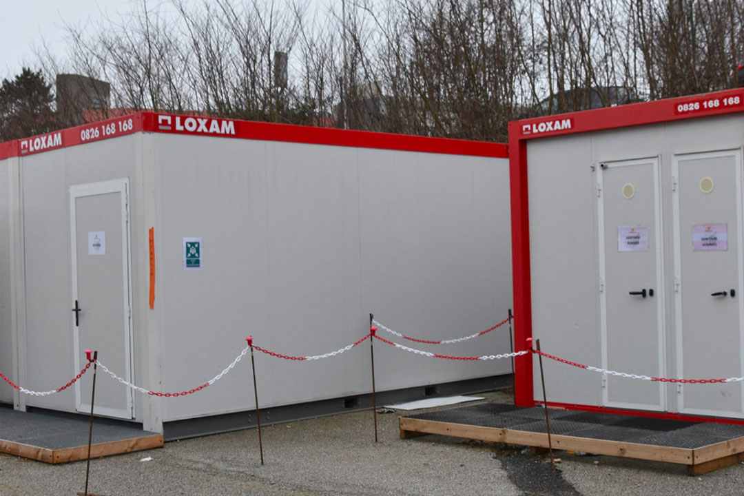 Désamiantage fosses atelier réparation poids lourds pour la ville du Havre.