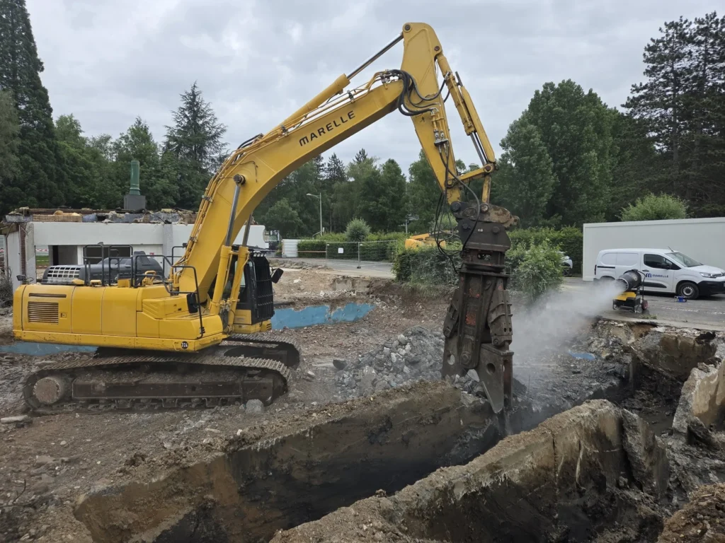 démolition piscine Forges-Les-eaux